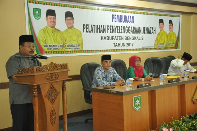 Bupati Amril Buka Pelatihan Penyelenggaran Jenazah